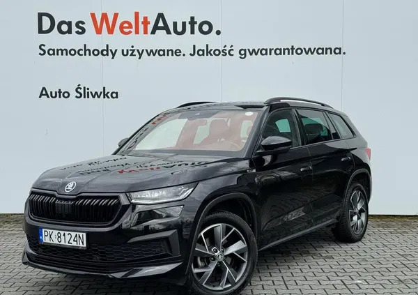 skoda kodiaq borek wielkopolski Skoda Kodiaq cena 166900 przebieg: 38046, rok produkcji 2023 z Borek Wielkopolski